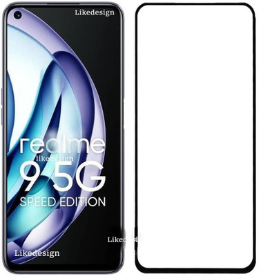 LIKEDESIGN Edge To Edge Tempered Glass for Realme 9 5G SE, Realme 9 5G Speed Edition(Pack of 1)