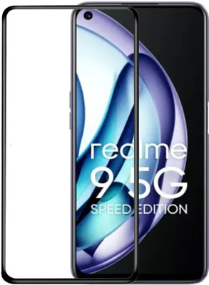 MaxR Edge To Edge Tempered Glass for Realme 9 5G SE(Pack of 1)