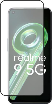 VISHZONE Edge To Edge Tempered Glass for Realme 9 5G(Pack of 1)