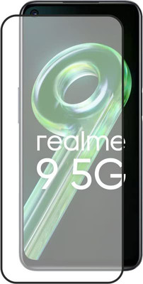 welldesign Edge To Edge Tempered Glass for Realme 9 5G(Pack of 1)