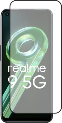 welldesign Edge To Edge Tempered Glass for Realme 9 5G(Pack of 1)