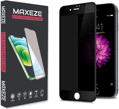 MAXEZE Edge To Edge Tempered Glass for Apple iPhone SE 3rd Generation(Pack of 1)