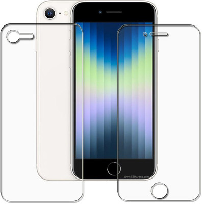 tombik Front and Back Screen Guard for Apple iPhone SE (2022)-FB(Pack of 2)