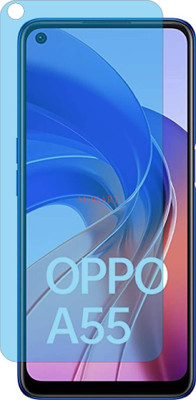 MOBART Impossible Screen Guard for OPPO A55 CPH2325 (AntiBlue UV Light)(Pack of 1)
