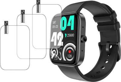 EJZATI Screen Guard for FIRE-BOLTT NINJA CALL 2 SMARTWATCH, SCREEN GUARD(Pack of 3)