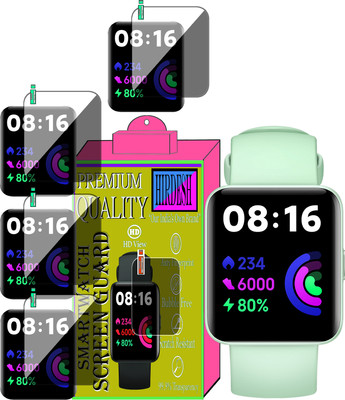 hirdesh Screen Guard for REDMI WATCH 2 LITE.(Pack of 4)