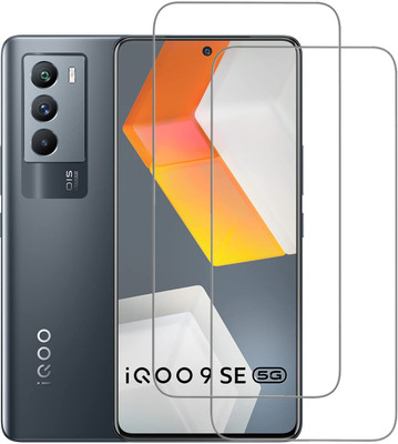 MaxR Tempered Glass Guard for iQOO 9 SE 5G(Pack of 2)