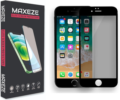 MAXEZE Tempered Glass Guard for Apple iPhone SE 3rd Generation(Pack of 1)