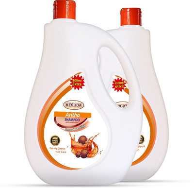 KESUDA Ritha (soap nut) Shampoo with Conditioner for Hair Fall(2 L)