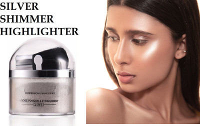 ADJD 2 IN 1 Silver LOOSE POWDER Highlighter(Silver)