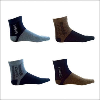 HashKnit Men & Women Ankle Length(Pack of 4)