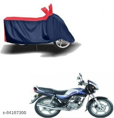 KEDIT Two Wheeler Cover for TVS(Victor Edge, Red, Blue)