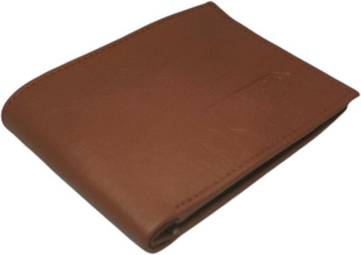ISAAK Men Casual Brown Artificial Leather Wallet(2 Card Slots)