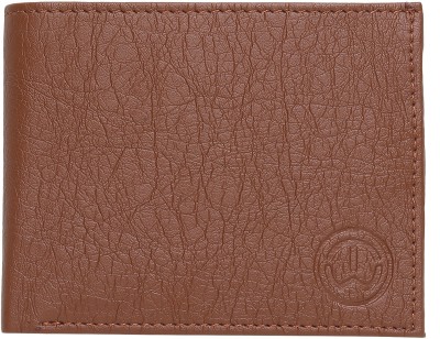 TnW Men Casual Tan Artificial Leather Wallet(6 Card Slots)