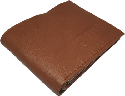 ISAAK Men Brown Artificial Leather Wallet(6 Card Slots)
