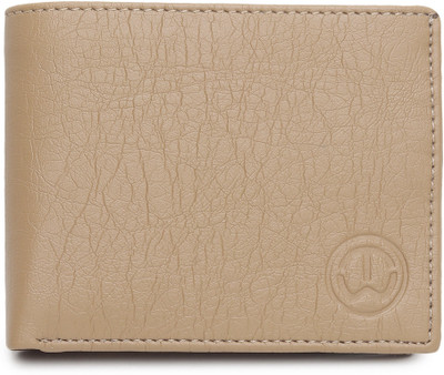 TnW Men Casual Beige Artificial Leather Wallet(5 Card Slots)