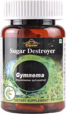 CIPZER Gymnema Capsules -it reduce inflammations and blood sugar level( 60 capsules)