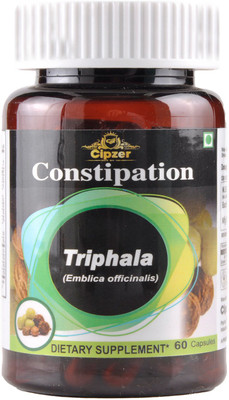 CIPZER Triphala Capsule Improves Healthy Digestion, Relieves Constipation(30 Capsules)