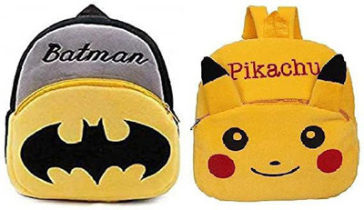 7Eleven Enterprise AVK_combo betman black & picacho yellow_68 10 L Backpack(Multicolor)