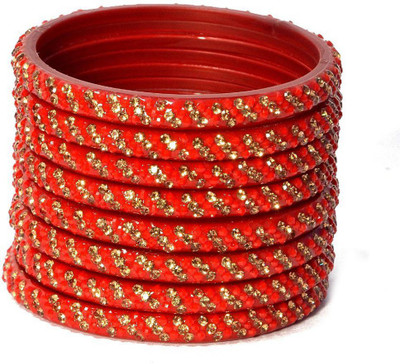 ishika Glass Bangle Set(Pack of 8)