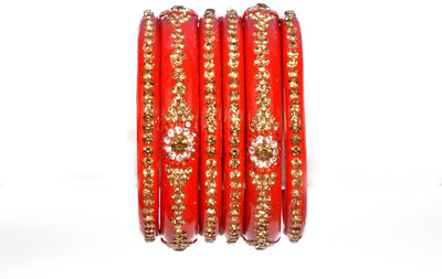 ishika Glass Bangle Set(Pack of 6)