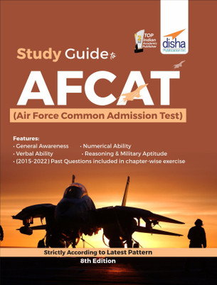 Study Guide to AFCAT (Air Force Common Admission Test) 8th Edition(Paperback, Disha Experts)
