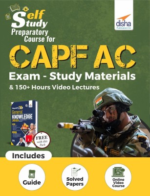 Self-Study Preparatory Course for Capf Ac Exam - Study Materials & 150+ Hours Video Lectures(English, Paperback, unknown)