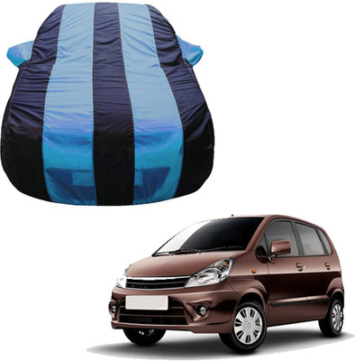 SS Zeeber Car Cover For Maruti Zen Estillo VXI BS IV (With Mirror Pockets)(Blue, Blue)