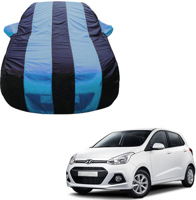 SS Zeeber Car Cover For Hyundai Grand i10 Nios Era Petrol (With Mirror Pockets)(Blue, Blue)