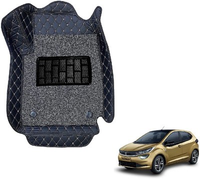 Auto Hub Leatherite Standard Mat For  Tata Altroz(Black)