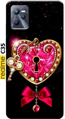 YornoSis Back Cover for Realme C35 2769(Multicolor, Grip Case, Silicon, Pack of: 1)