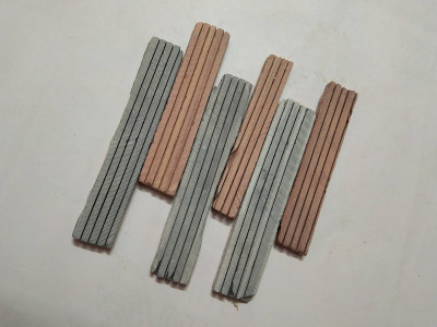 juturus Red and Black Slate Grooves 400g Writing Chalk(10 Sticks)