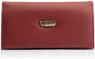 FOSTELO Casual Maroon  Clutch