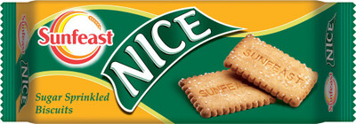 Sunfeast Nice Sugar Sprinkled Biscuits Plain Biscuit(142 g)