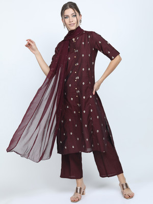 Vishudh Women Kurta Palazzo Set