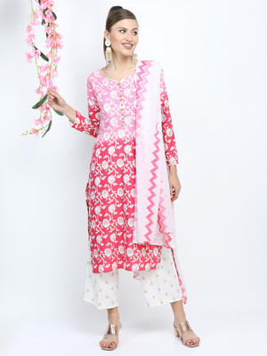 Vishudh Women Kurti Palazzo Set