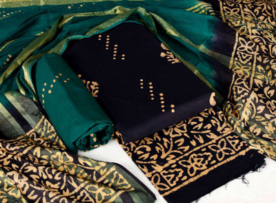INTHIC Pure Cotton Printed Salwar Suit Material