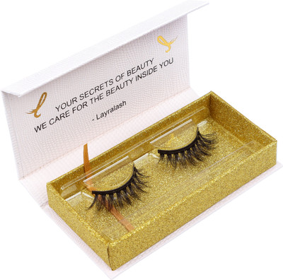 LAYRALASH Mink Magnetic lashes Yellow - Charm(Pack of 1)