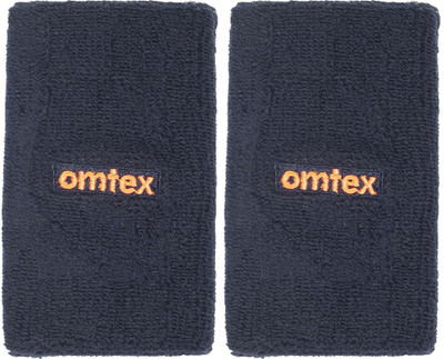 omtex SweatBand5NavyBluePackof2 Fitness Band Fitness Band(Blue, Pack of 2)