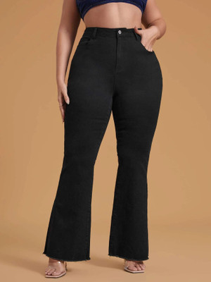 KOTTY Regular Women Black Jeans