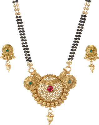 FFC-FASHION FOR CHOICE Alloy Gold-plated Gold Jewellery Set(Pack of 1)