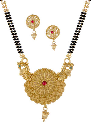 FFC-FASHION FOR CHOICE Alloy Gold-plated Gold Jewellery Set(Pack of 1)