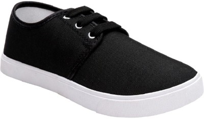 Axter Boys Lace Sneakers(Black)