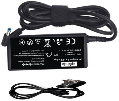 LAPMASTER H|P LOADHY5023 Blue Pin Laptop 19.5V 3.33A 65W Adapter(Power Cord Included) 65 W Adapter(Power Cord Included)