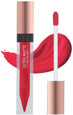 YAWI BEST COLOR LONG LASRIUNG LOOK LONG WAER ULTRA MATTE LIPSTICK(DARK RED, 7.5)