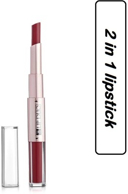 YAWI ULTRA MATTE LIQUID LIPSTICK 2 IN 1 LIP CARE LIPSTICK,DARK RED(DARK RED, 10.1 g)