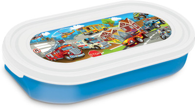 MILTON LITTLE MUNCH BLUE 2 Containers Lunch Box(400 ml)