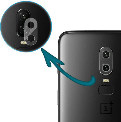 FCS Back Camera Lens Ring Guard Protector, Camera Lens Glass Protector for OnePlus 6(Pack of: 5)