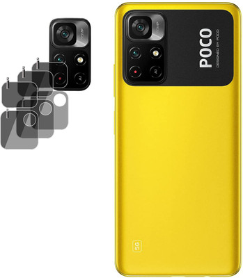 XAZE Back Camera Lens Glass Protector for POCO M4 Pro 5G(Pack of: 3)