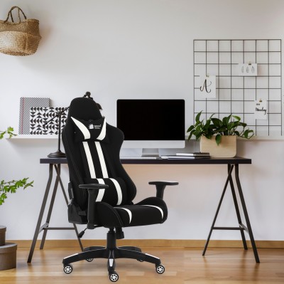 GREEN SOUL Beast Multi-Functional Ergonomic Chair|Gaming & WFH|3D Armrest|180� Recline Gaming Chair(Black, White)